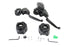 V-Twin Handlebar Control Kit Black - 22-0601