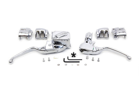 V-Twin Handlebar Control Kit Chrome - 22-0602