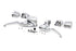 V-Twin Handlebar Control Kit Chrome - 22-0602