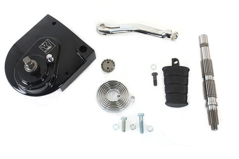 V-Twin Kick Starter Conversion Kit Black - 22-0655