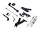 V-Twin Black Forward Control Kit - 22-0660