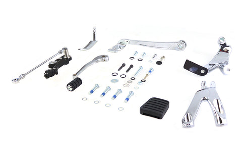 V-Twin Chrome Forward Control Kit - 22-0662