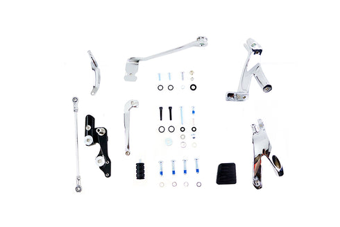 V-Twin Chrome Forward Control Kit - 22-0662