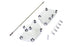 V-Twin Extended Forward Control Kit Chrome - 22-0675