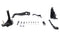 V-Twin FLST Forward Control Conversion Kit Black - 22-0681