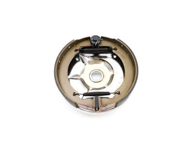V-Twin Rear Mechanical Brake Backing Plate Kit Chrome - 22-0708