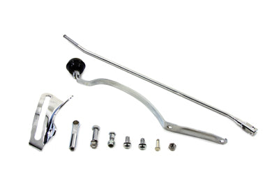 V-Twin Chrome Tank Hand Shifter Control Kit - 22-0722