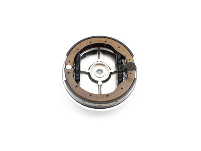 Motorshop Rear Brake Backing Plate Kit Chrome - 22-0728