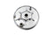 V-Twin Rear Mechanical Brake Backing Plate Kit Chrome - 22-0745