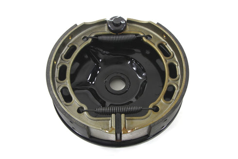 V-Twin Rear Mechanical Brake Backing Plate Kit Black - 22-0746