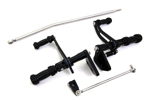 V-Twin Billet Forward Control Kit Black - 22-0778