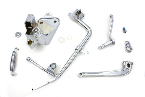 V-Twin Chrome Kickstand Assembly - 22-0829