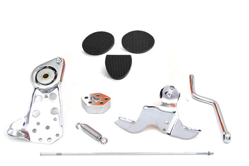 V-Twin Chrome Foot Clutch Assembly - 22-0833