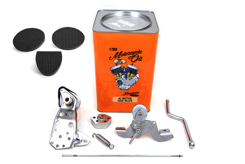 V-Twin Chrome Foot Clutch Assembly - 22-0833