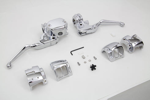 V-Twin Handlebar Control Kit Chrome - 22-0839