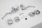 V-Twin Handlebar Control Kit Chrome - 22-0839