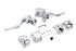 V-Twin Handlebar Control Kit Chrome - 22-0841