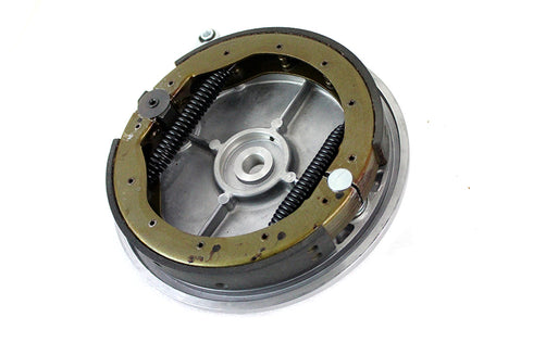 Motorshop Rear Brake Backing Plate Kit Polished - 22-0844