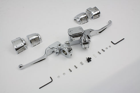 V-Twin Chrome Handlebar Control Kit - 22-0877