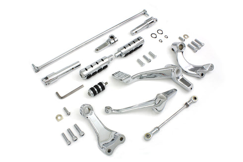V-Twin Chrome Forward Control Kit - 22-0900