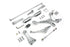 V-Twin Chrome Forward Control Kit - 22-0900