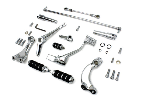 V-Twin Chrome Forward Control Kit - 22-0900