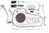 V-Twin FXR Mid Control Kit - 22-0906