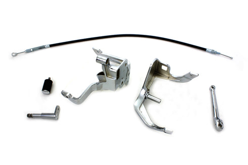 V-Twin Chrome Foot Clutch Kit - 22-0951