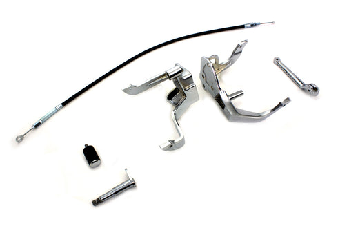 V-Twin Chrome Foot Clutch Kit - 22-0951