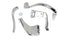 V-Twin Chrome Further Forward Mid Control Kit - 22-0956