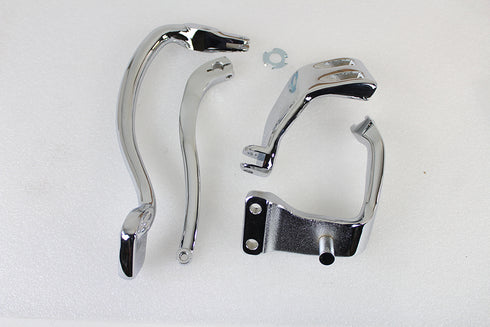 V-Twin Chrome Further Forward Mid Control Kit - 22-0956