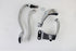 V-Twin Chrome Further Forward Mid Control Kit - 22-0956