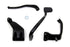 V-Twin Black Further Forward Mid Control Kit - 22-0959