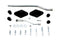 V-Twin Reduced Reach Forward Control Kit - 22-0960