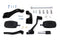 V-Twin Gloss Black Further Forward Mid Control Kit - 22-0962