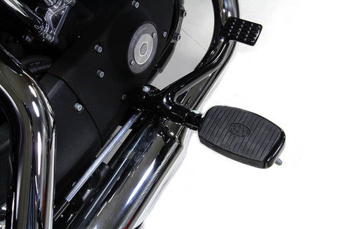 V-Twin Gloss Black Further Forward Mid Control Kit - 22-0962