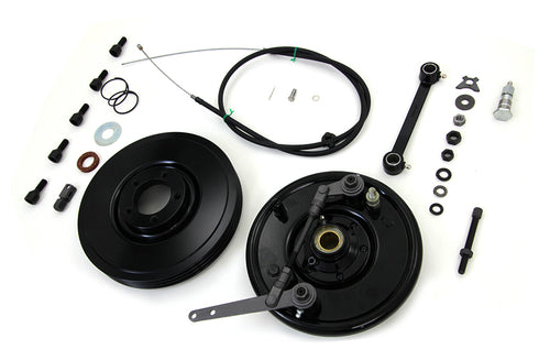 V-Twin Backing Plate, Brake Drum, Anchor Arm and Cable Kit - 22-0987