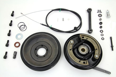 V-Twin Backing Plate, Brake Drum, Anchor Arm and Cable Kit - 22-0987