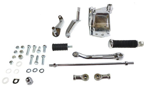 V-Twin Chrome Replica Shifter Control Kit - 22-1004