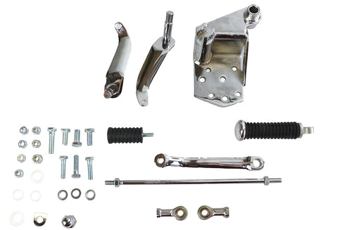V-Twin Chrome Replica Shifter Control Kit - 22-1004