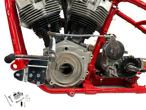 V-Twin Chrome Shifter Control Kit - 22-1015