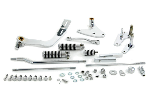 V-Twin Chrome Forward Control Set - 22-1035
