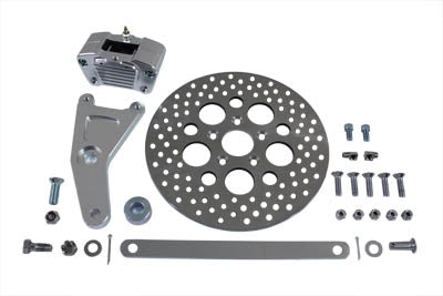 V-Twin GMA Anodized Rear Caliper Conversion Kit and 11-1/2 inch Dis - 22-1067
