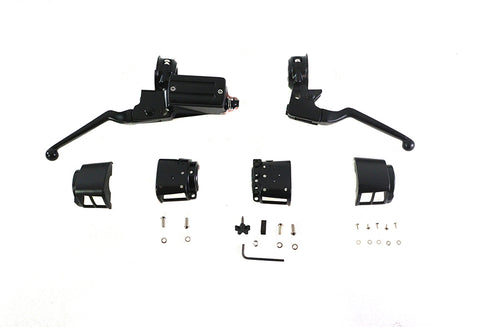 V-Twin Handlebar Control Kit Black - 22-1164