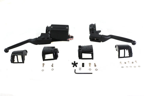 V-Twin Handlebar Control Kit Black - 22-1164