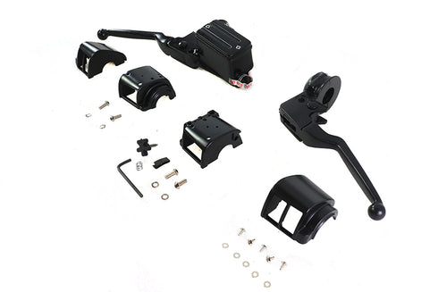 V-Twin Handlebar Control Kit Black - 22-1164