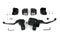 V-Twin Contour Style Handlebar Control Kit Black - 22-1166