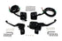 V-Twin Smooth Contour Handlebar Control Kit Black - 22-1168