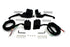 V-Twin Smooth Contour Handlebar Control Kit Black - 22-1168