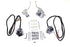 V-Twin Chrome Handlebar Control Kit - 22-1171